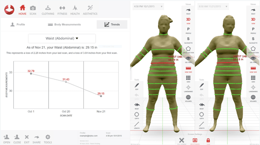Styku: 3D body scanning and shape analysis for Fitness, Health, Apparel ...