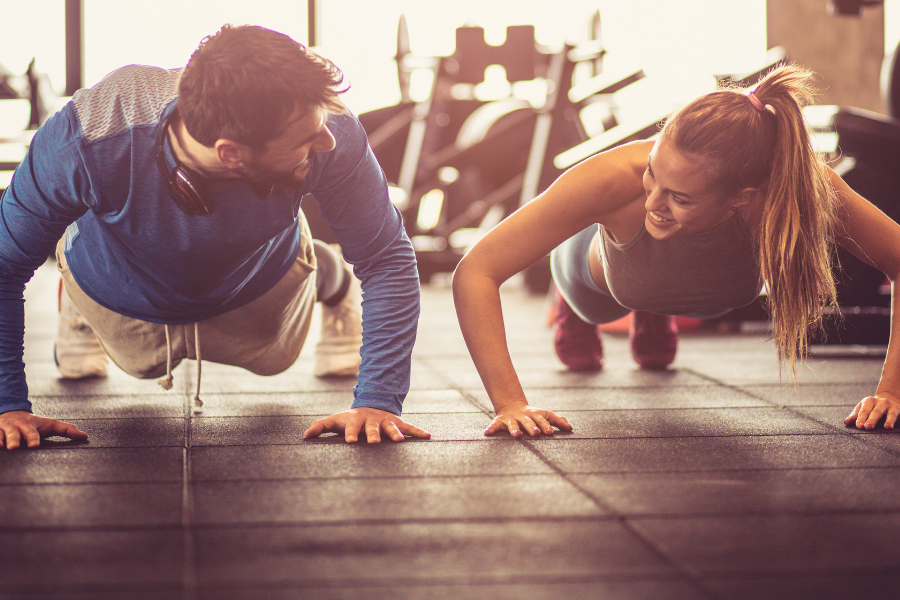 push ups body transformation