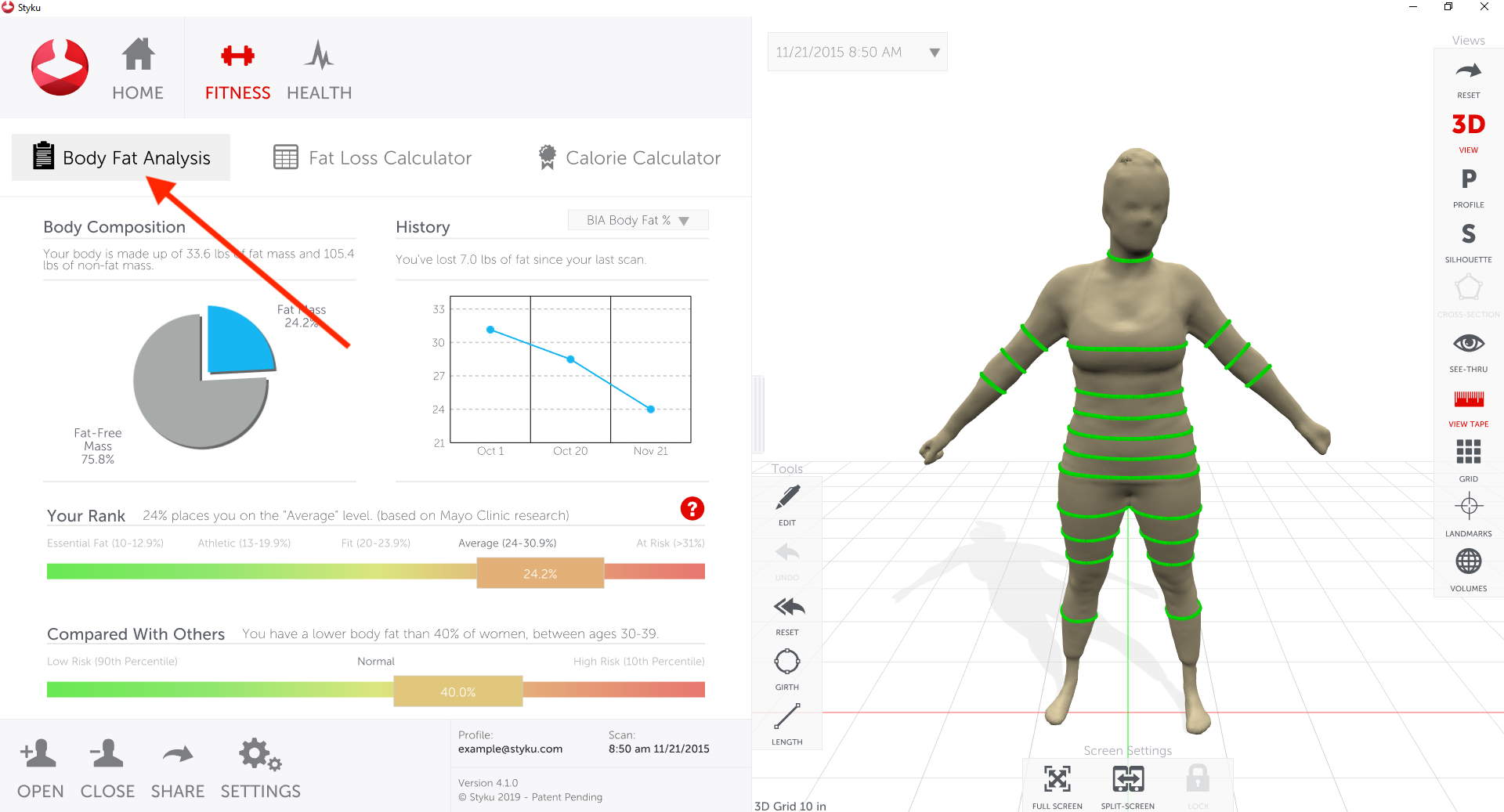 Body analysis