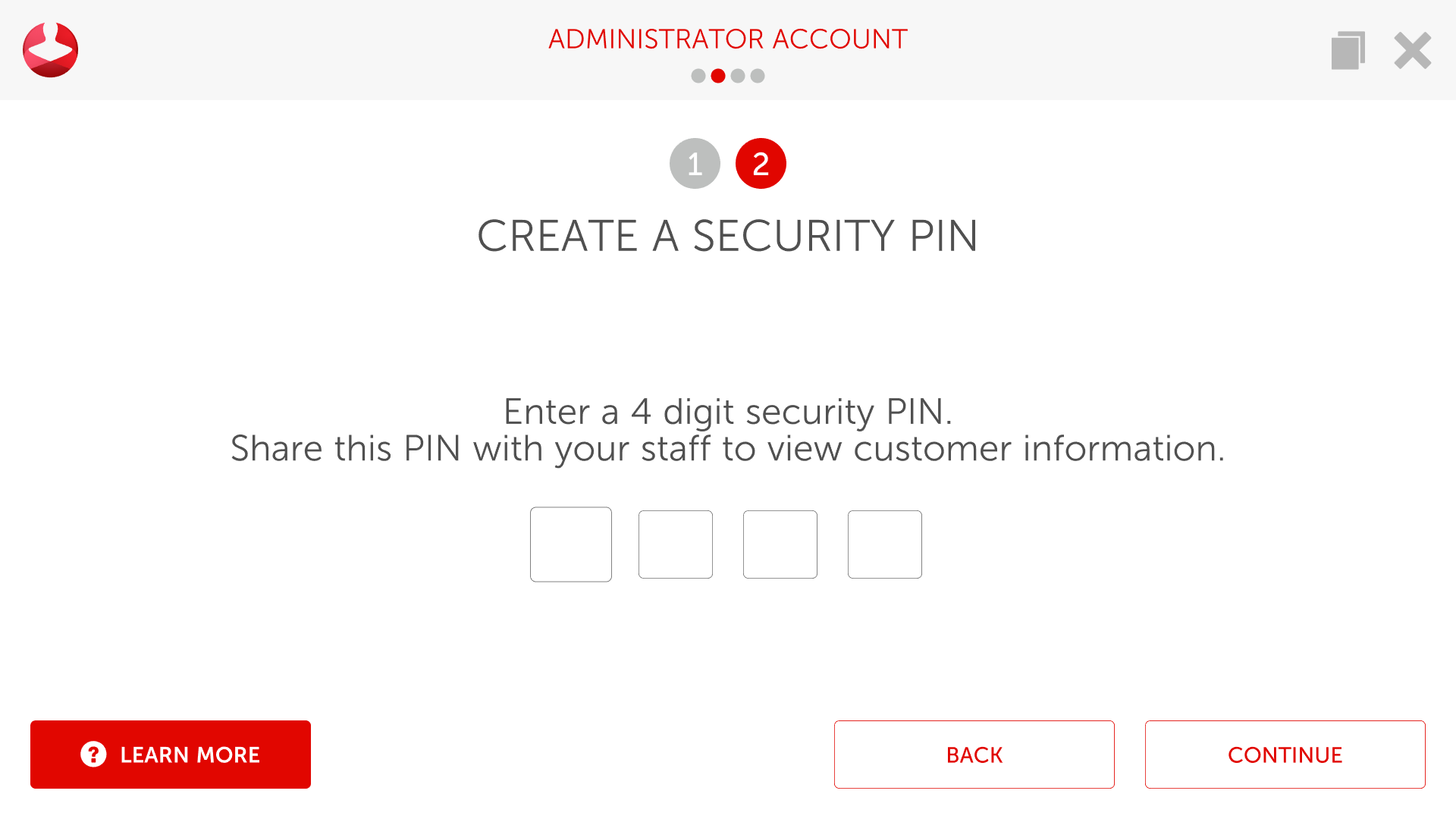 Create Security Pin