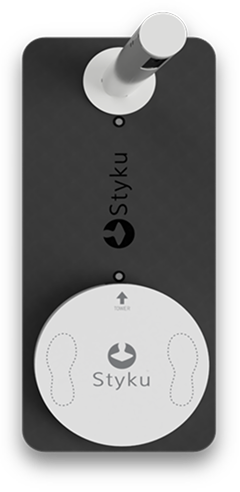 Styku scan result on screen